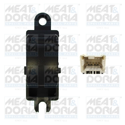 Switch, window regulator